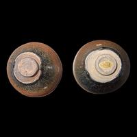 Two Chinese Jian Type Tea Bowls 建盞兩件
