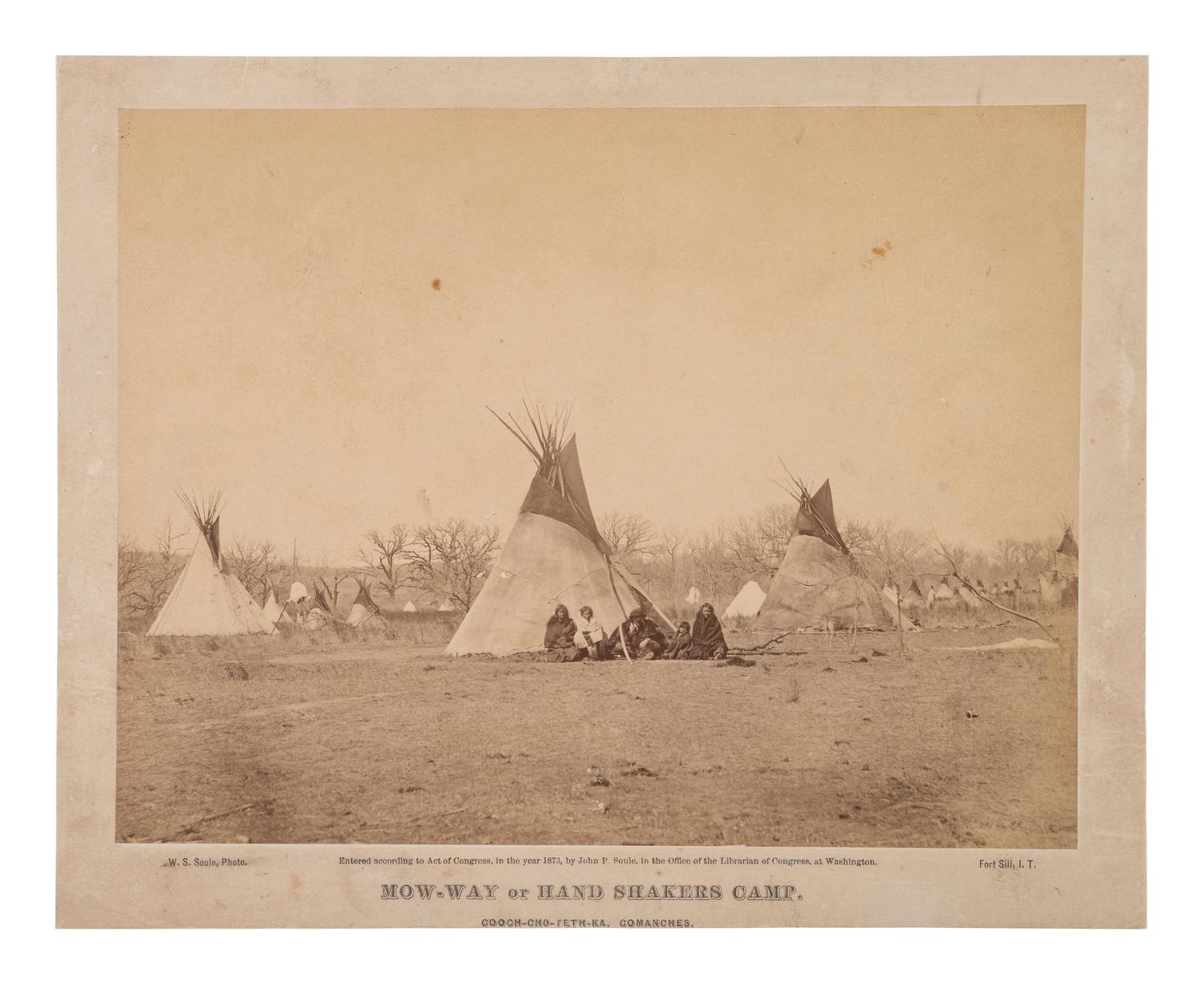 Mow-Way or Hand Shakers Camp , ca 1870