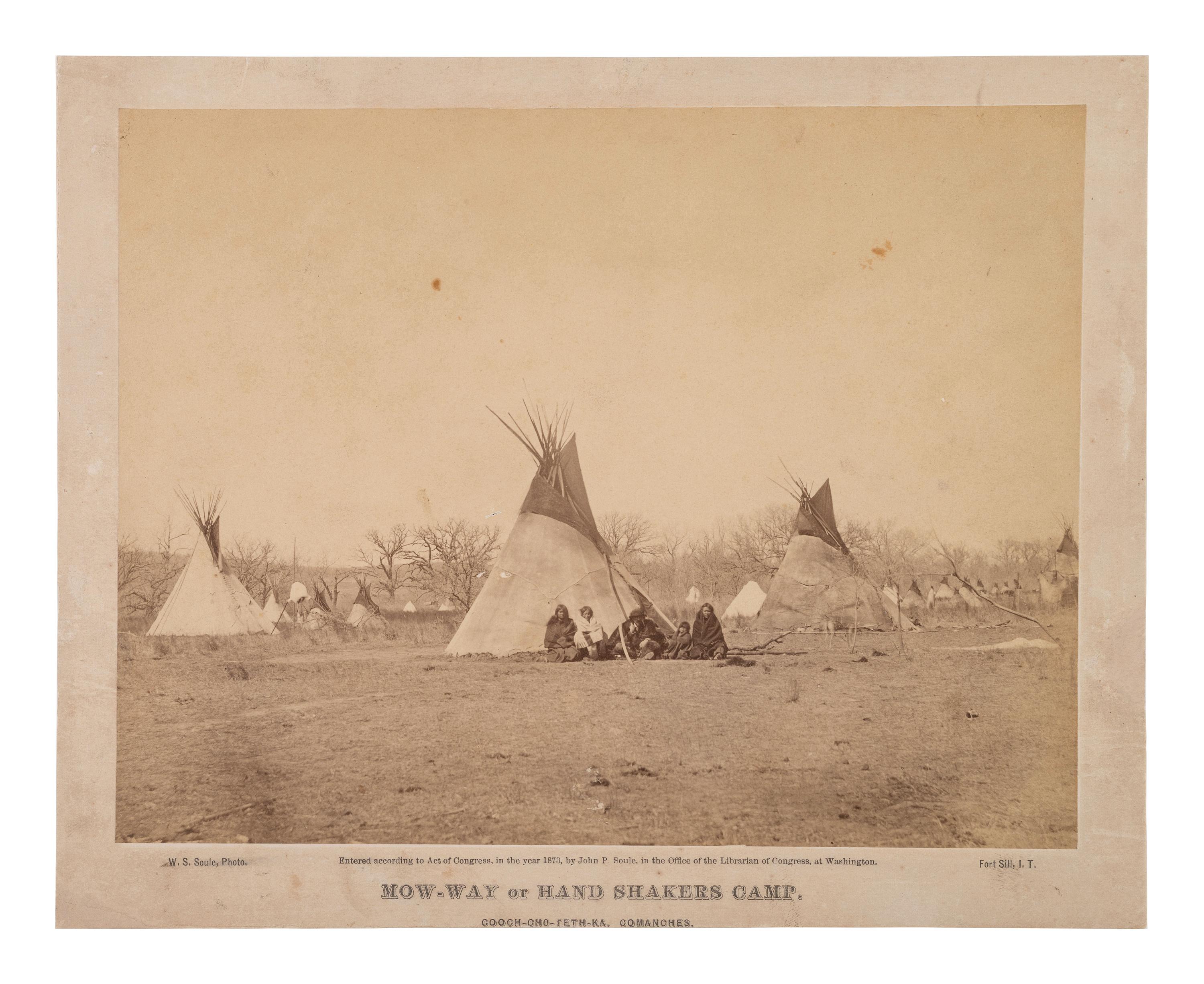 Mow-Way or Hand Shakers Camp , ca 1870