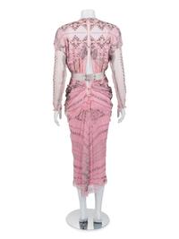 Zandra Rhodes Chiffon Evening Dress, c. 1985