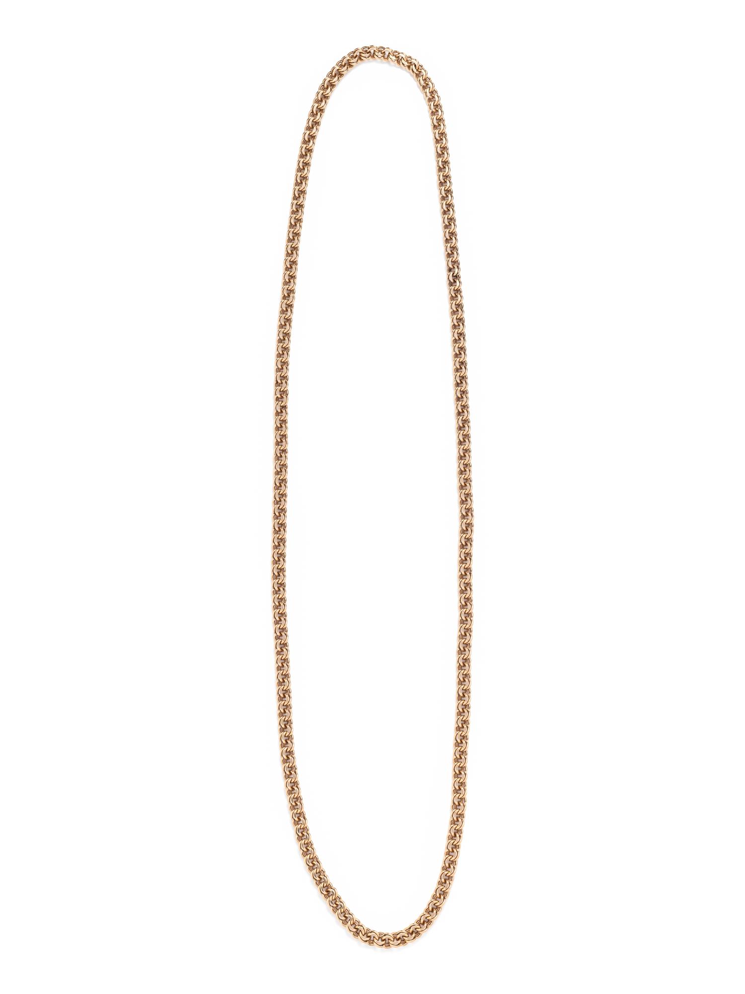 YELLOW GOLD LONGCHAIN NECKLACE