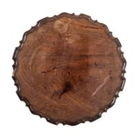 A Chippendale Carved and Figured Mahogany Pie-Crust Tilt-Top Tea Table