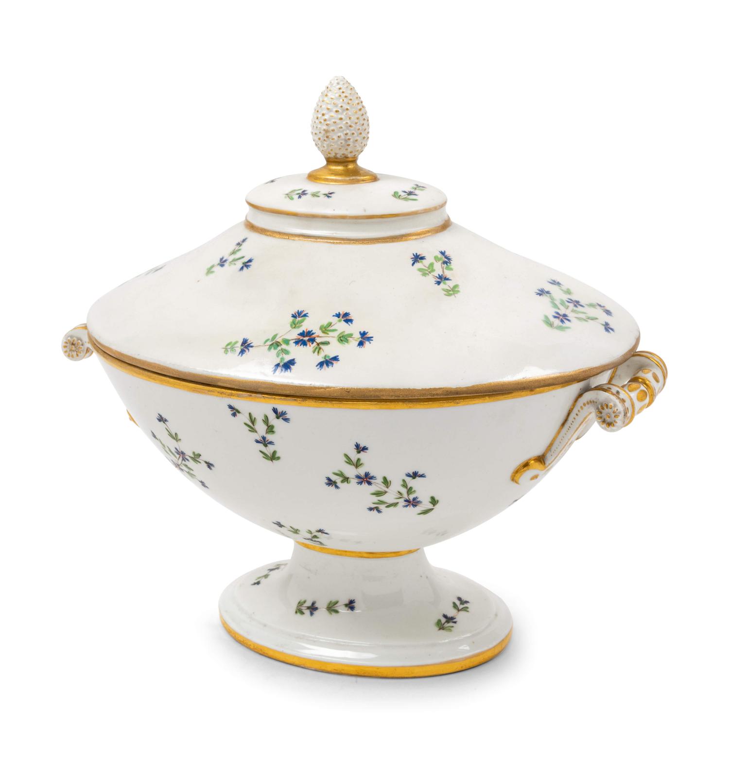 A French Porcelain Tureen and Cover