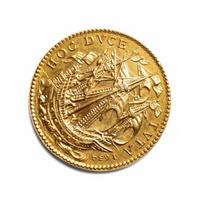 [EXONUMIA] A Gold 1634-Dated Commemorative Restrike Medallion Relating to Cardinal Richelieu