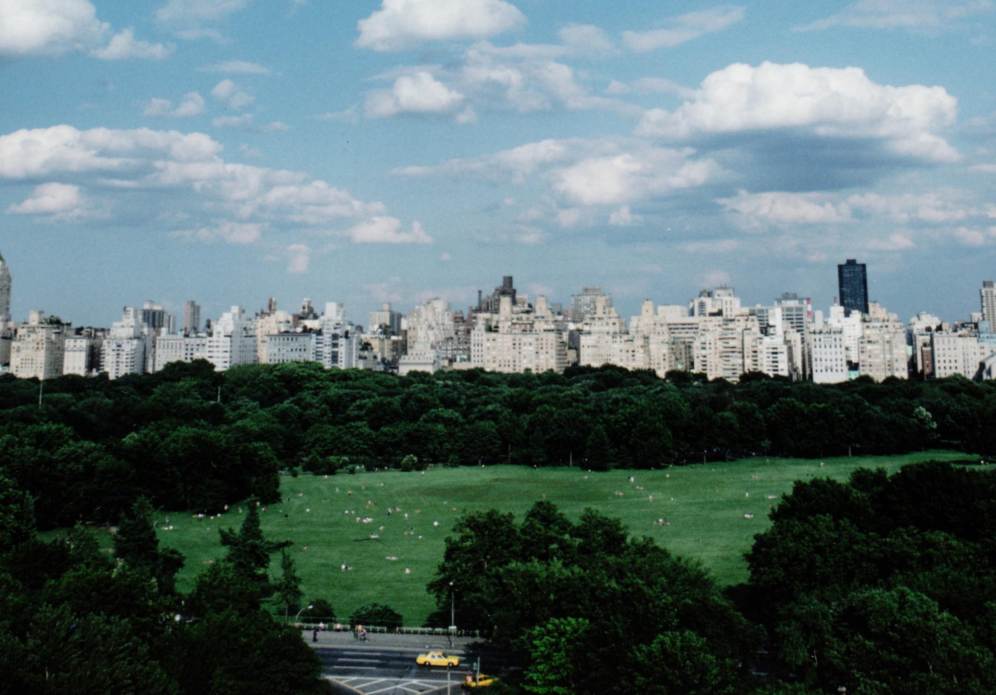 Ruth Orkin (1921-1985) "All's Right with the World", Central Park West, NYC, 1971