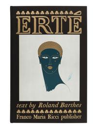 [ERTÉ (1892-1990)]. BARTHES, Roland. Erté. Parma, Italy: Franco Maria Ricci, 1972.