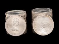 [CANADA] A Large Collection of Silver$1 and Commemorative Silver Coins