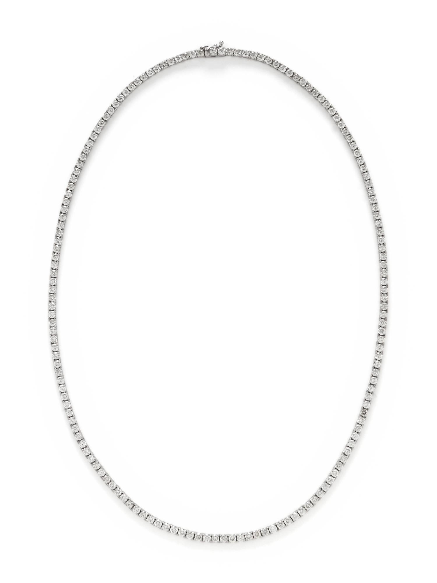 DIAMOND LINE NECKLACE
