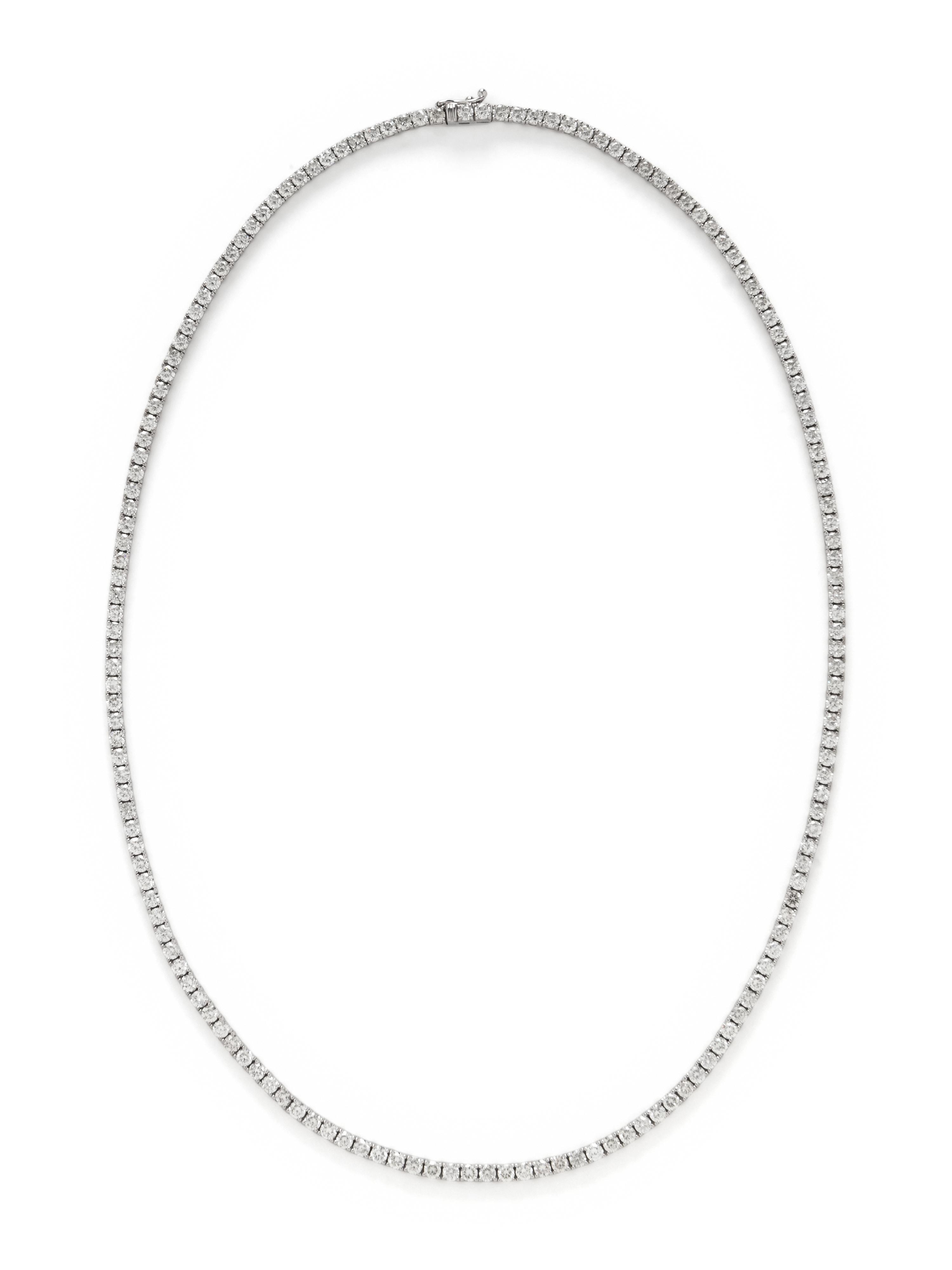 DIAMOND LINE NECKLACE