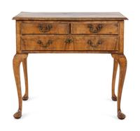 A George II Walnut Dressing Table