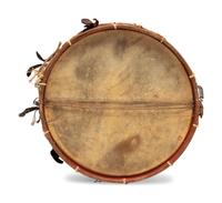 A War of 1812 Painted Militia Drum