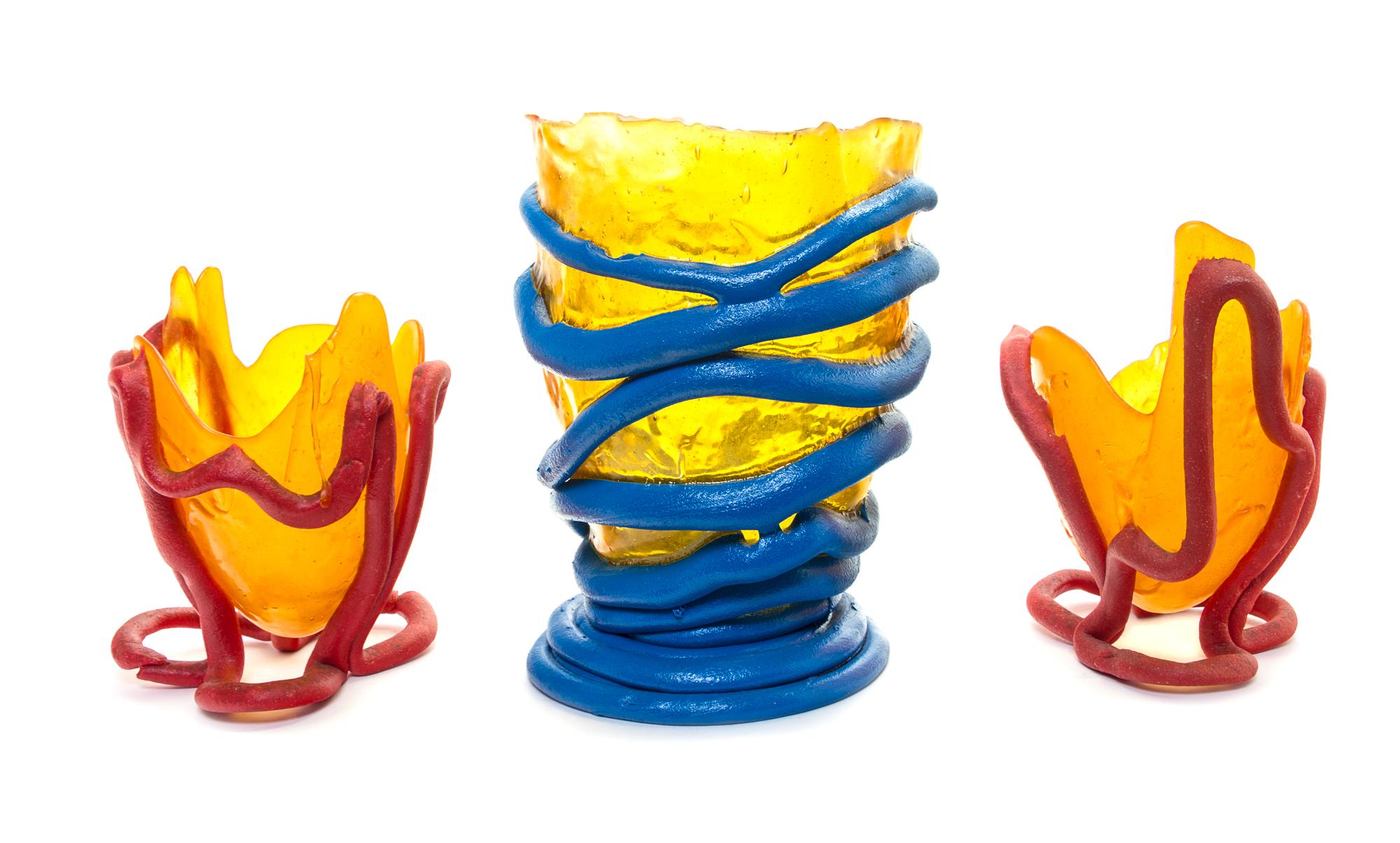 A Collection of Thirteen Sculpted Resin Articles Height of tallest 12 inches. — GAETANO PESCE (ITALIAN, B. 1939)