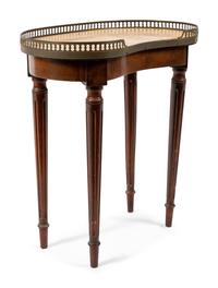 A Louis XVI Style Reniform Table