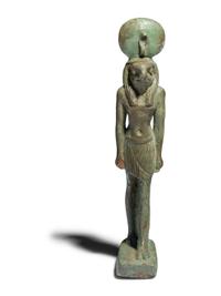 An Egyptian Faience Horus Amulet