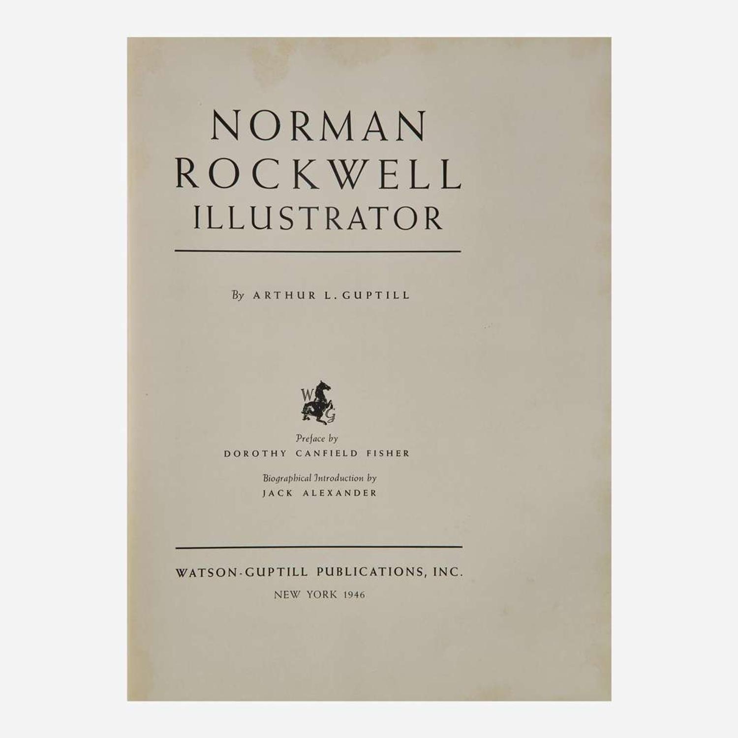 [Art] [Rockwell, Norman] Guptill, Arthur L. Norman Rockwell Illustrator