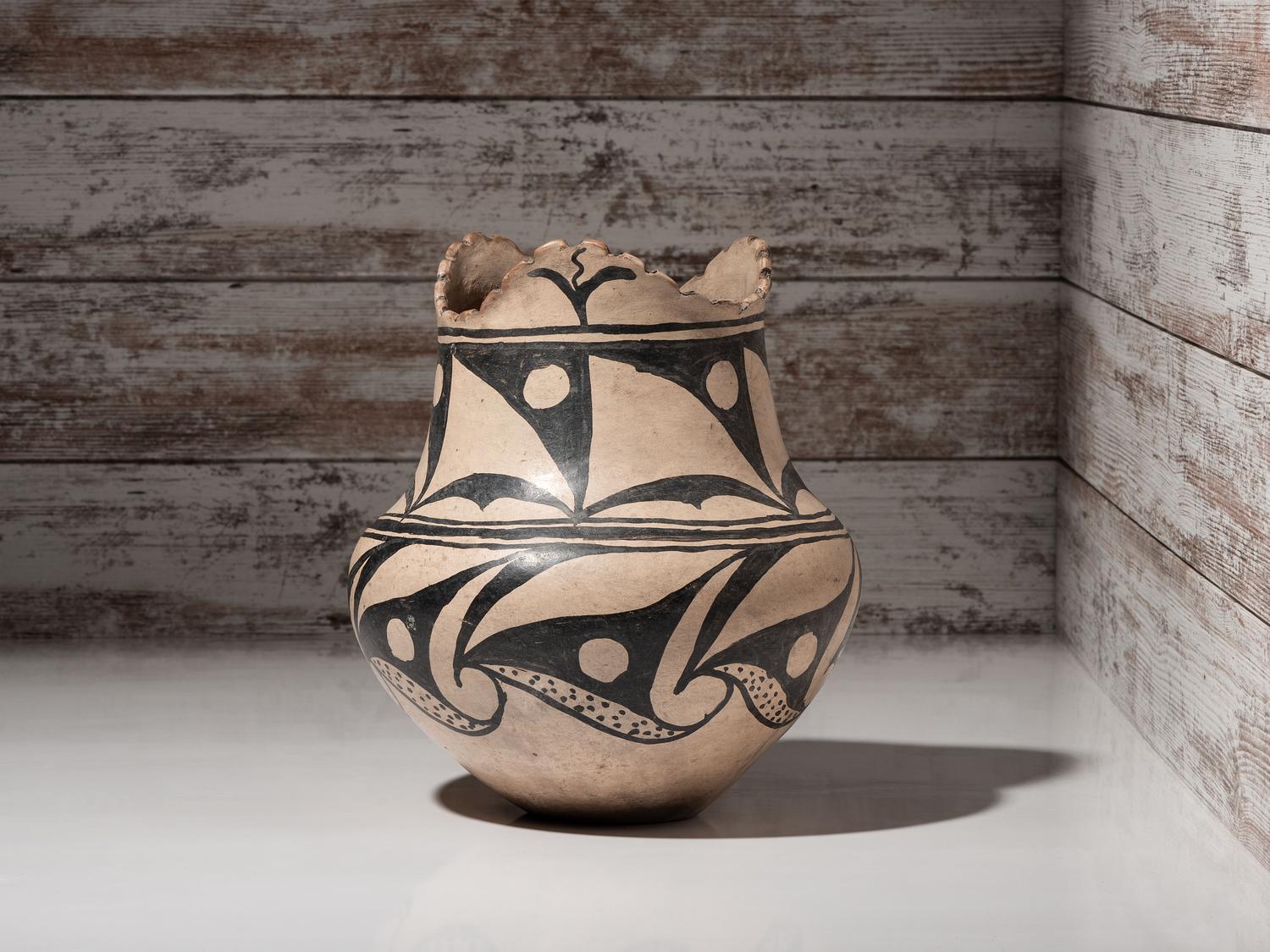 San Ildefonso Pottery Jar