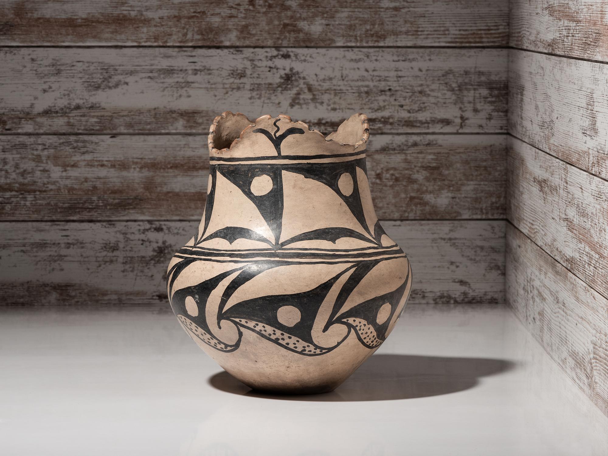 San Ildefonso Pottery Jar