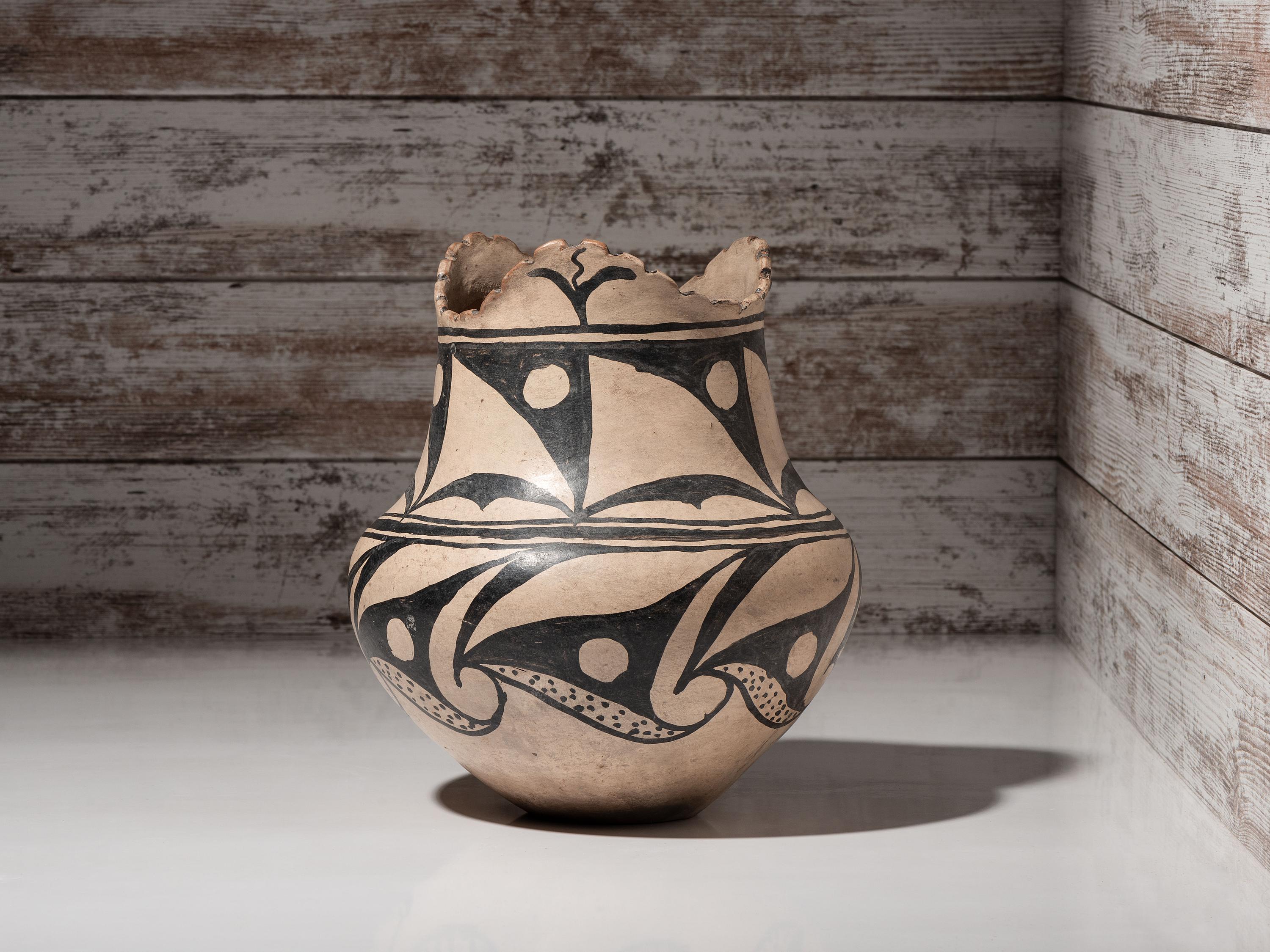 San Ildefonso Pottery Jar