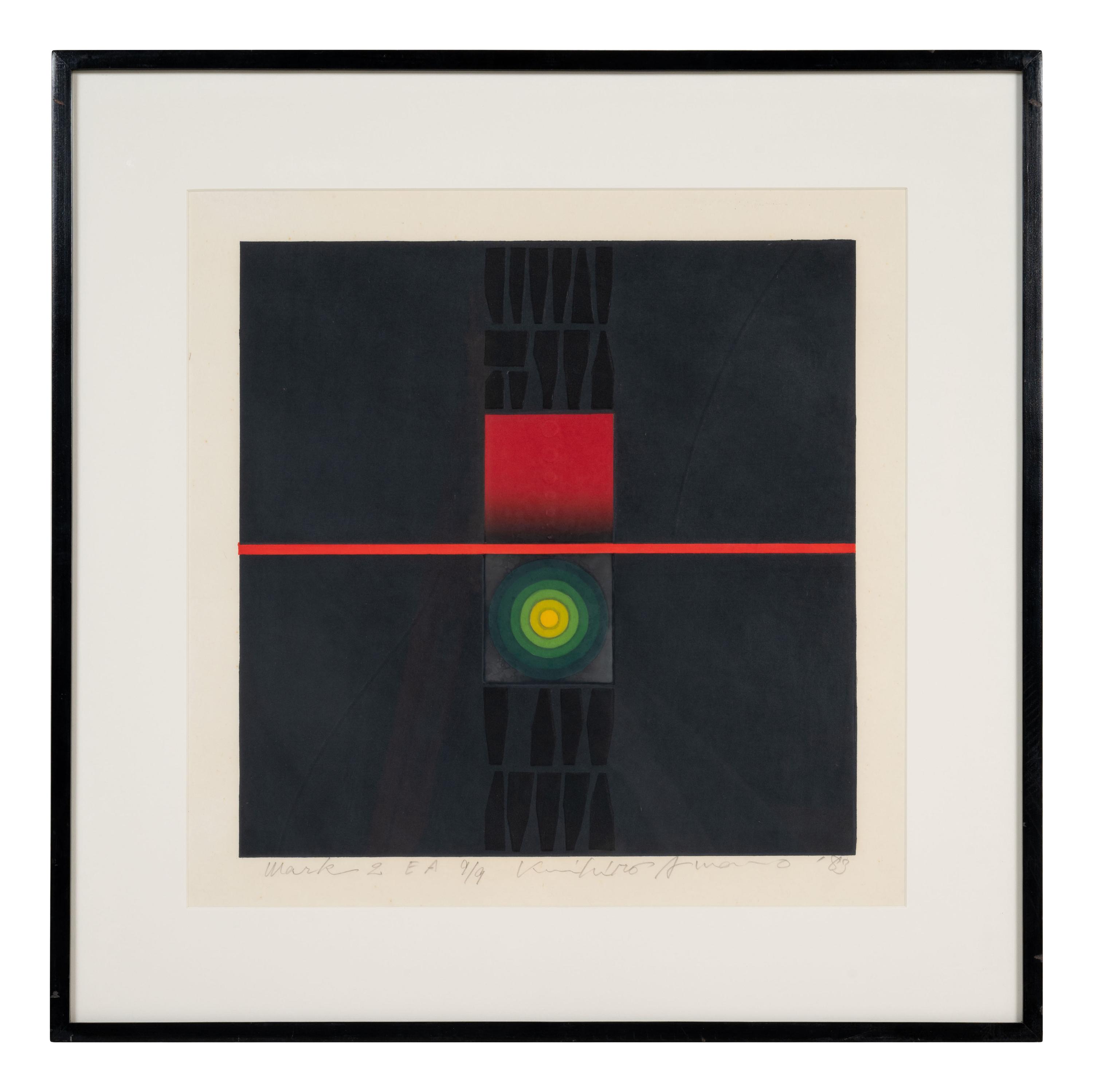 A Poor King 1 , 1979 and Work 2 , 1983 (Pair of Works)