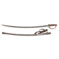 Relic 1861 Dated US Model 1860 Light Cavalry Saber by Ames