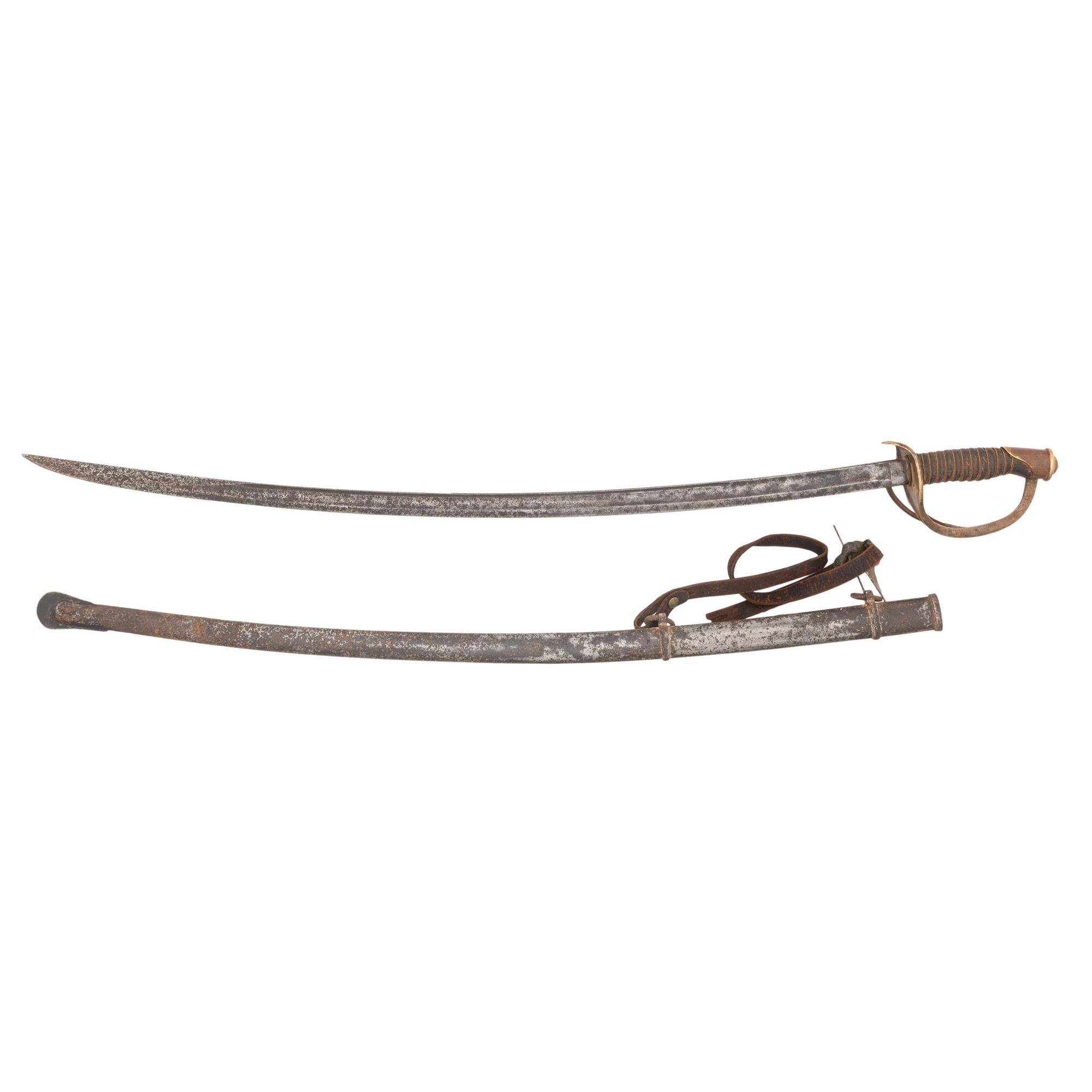 Relic 1861 Dated US Model 1860 Light Cavalry Saber by Ames