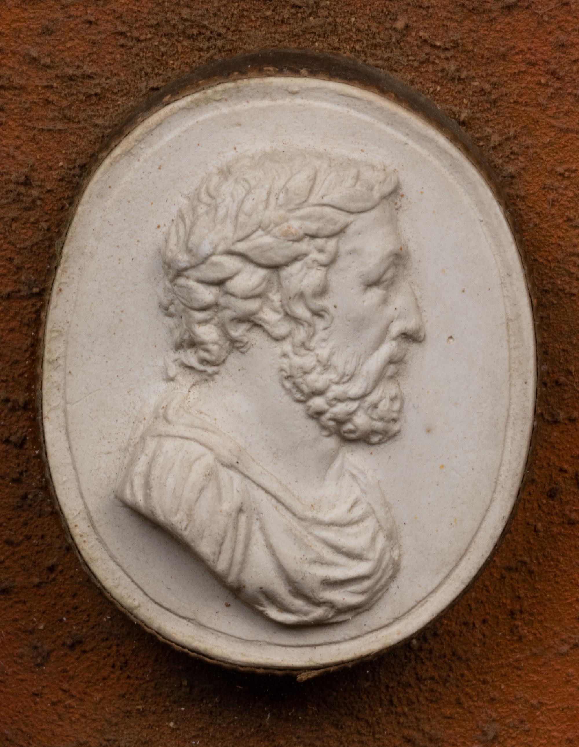 A Group of Six Grand Tour Plaster Intaglios