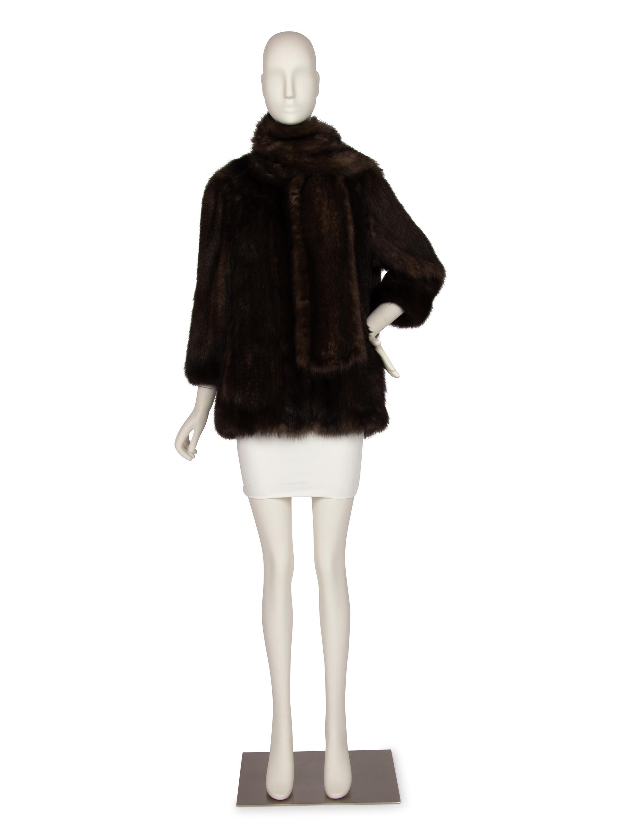 J. Mendel Knit Jacket with Belt, 2000s