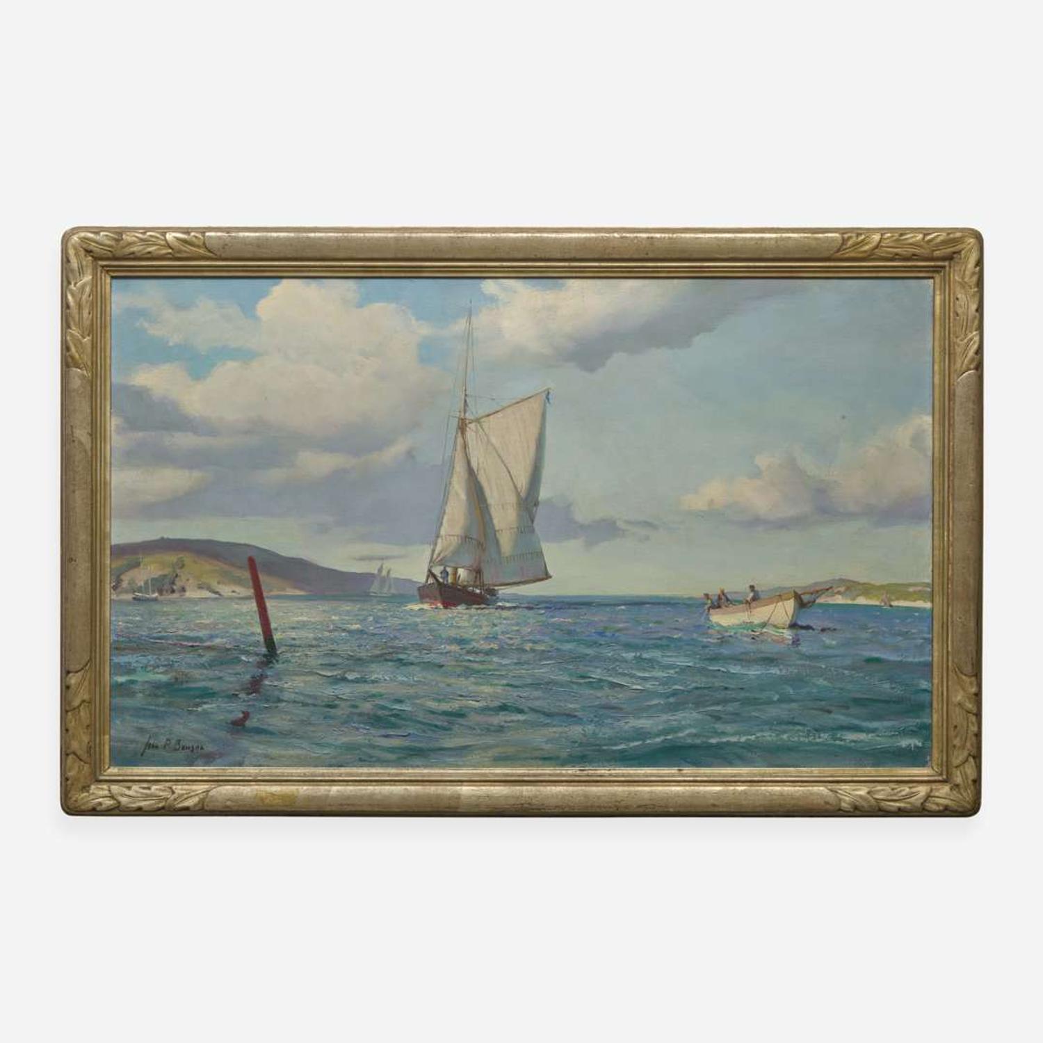 John Prentiss Benson (American, 1865–1947) Full Sail