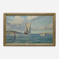 John Prentiss Benson (American, 1865–1947) Full Sail