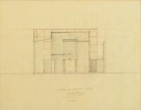 Group of 8 Architectural Drawings from The Crooks' House, 1976
