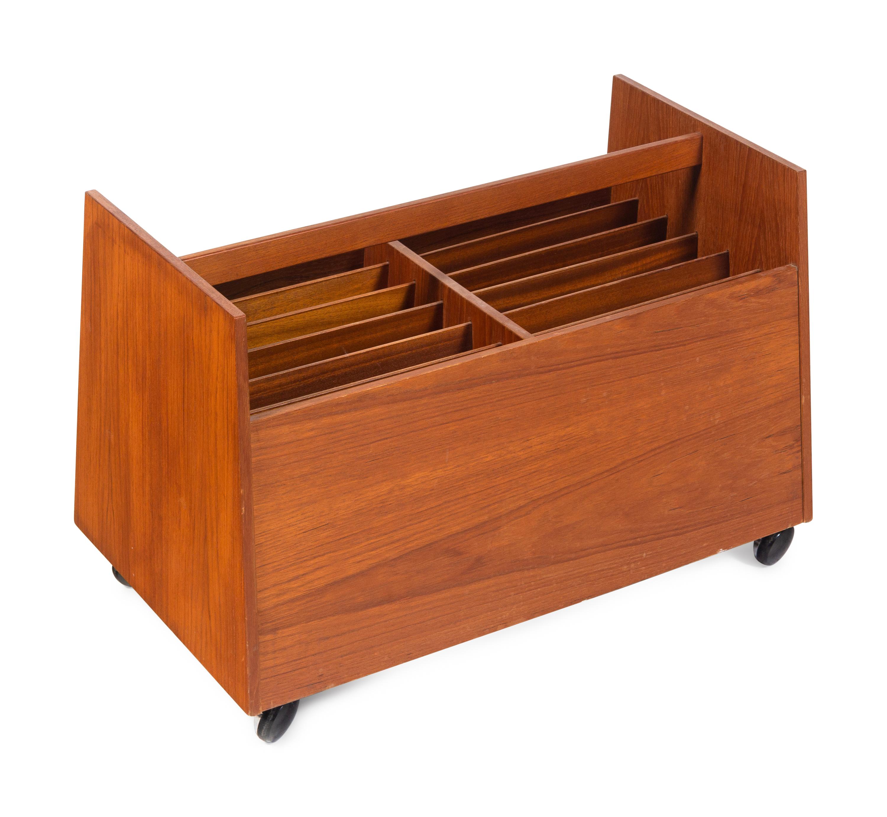 Magazine/Record Rack, c. 1960 Bruksbo, Norway