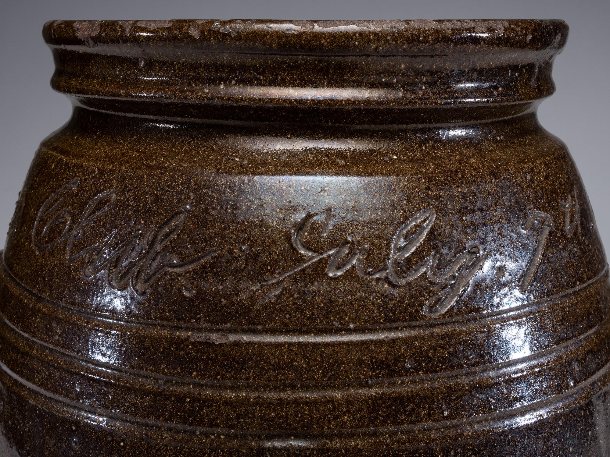A Rare North or South Carolina “Colored Republicing Club” Stoneware Cooler