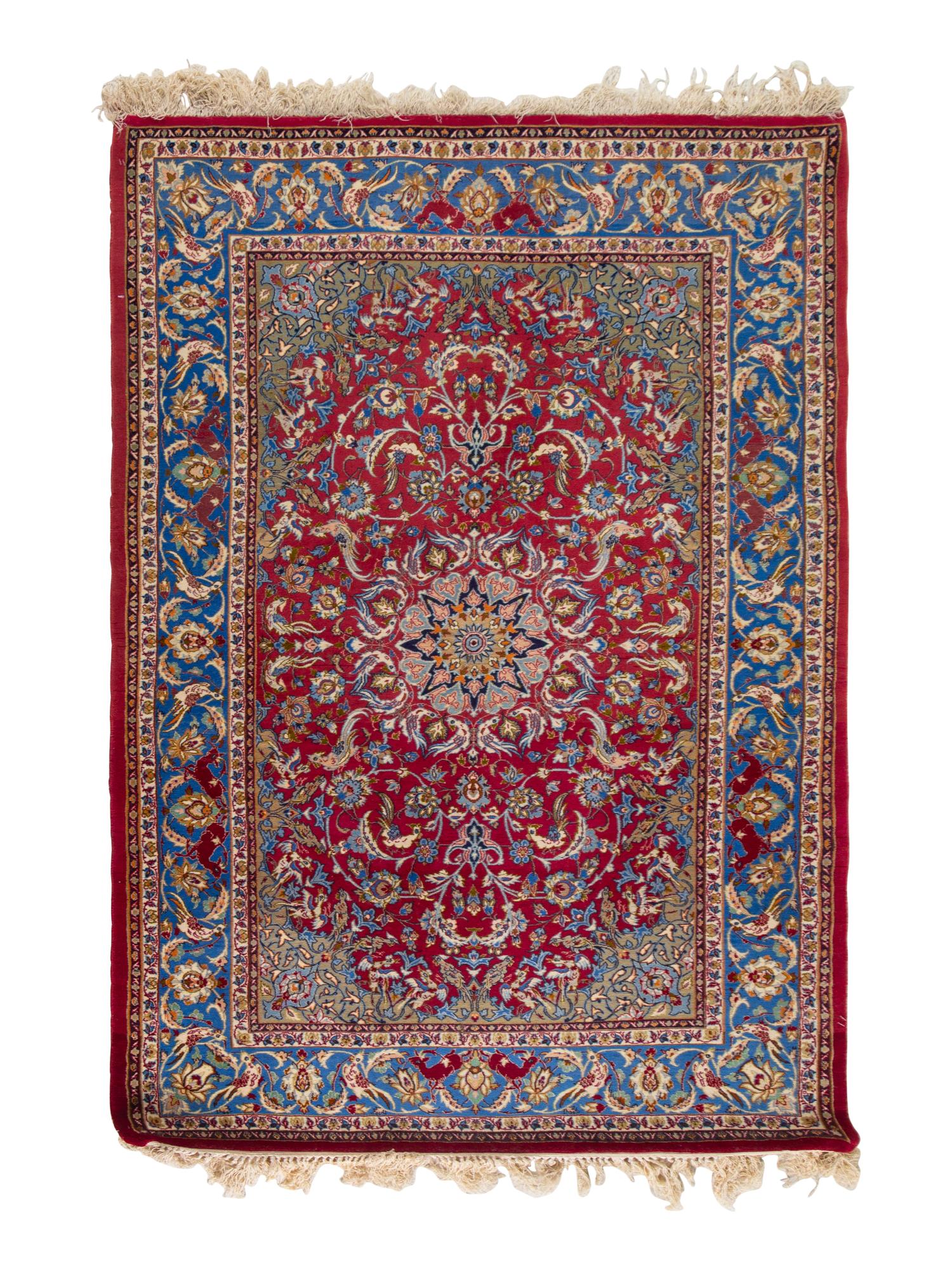 An Isfahan Wool Rug