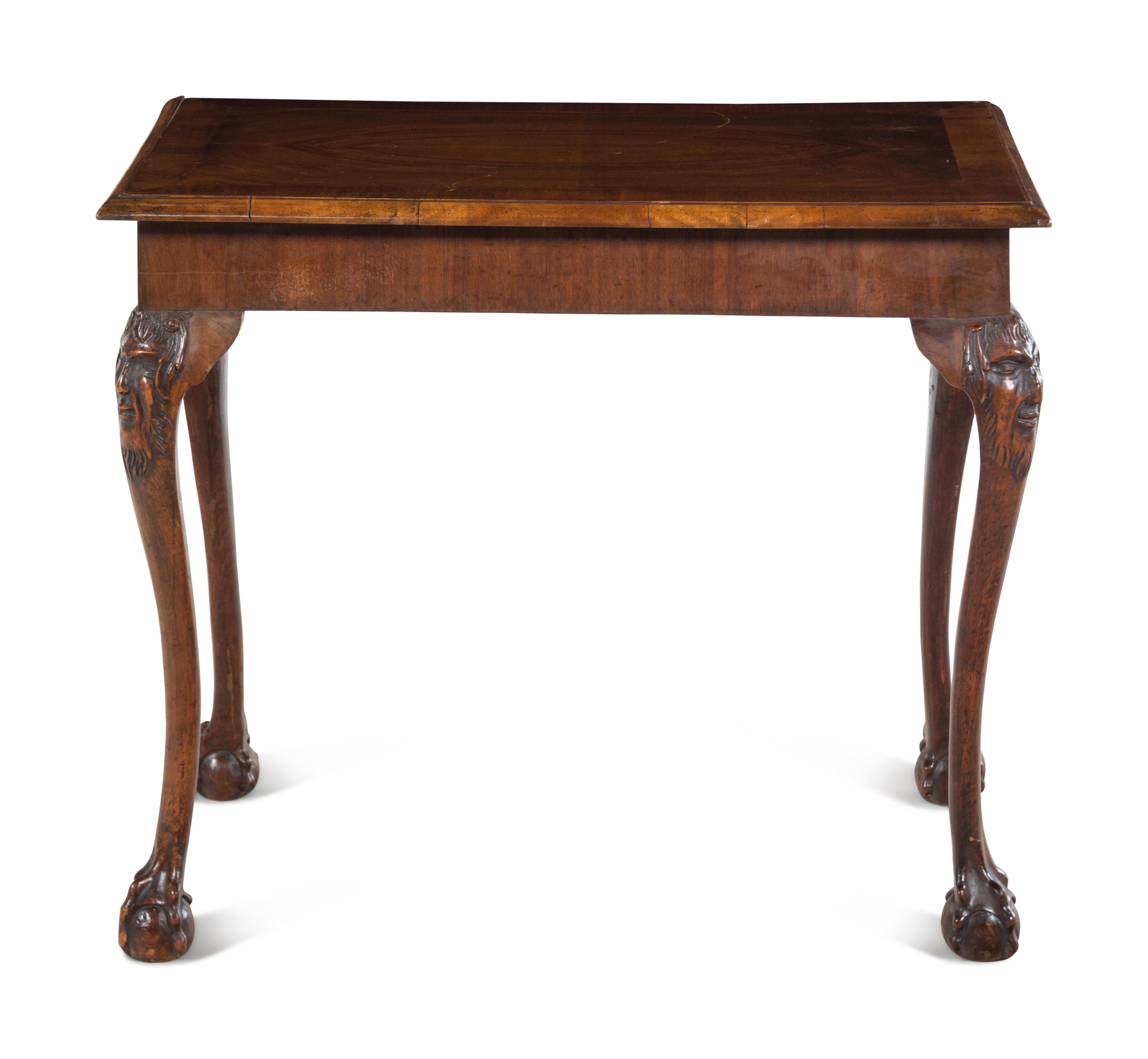 A George III Style Mahogany Table