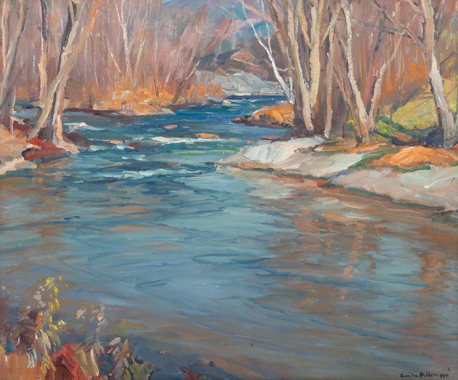 Lamoille River, Jeffersonville, Vermont