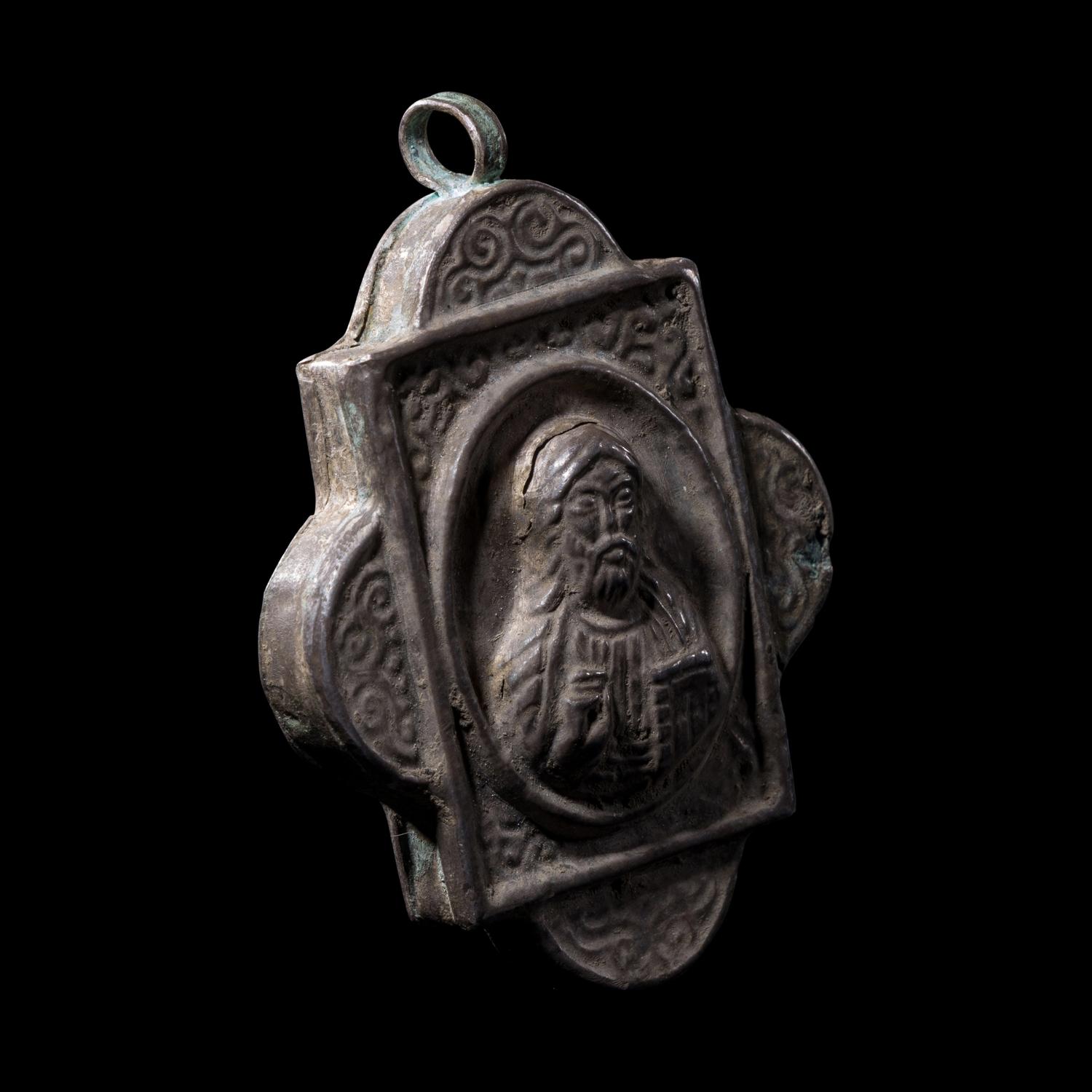 A Byzantine Silver Pendant
