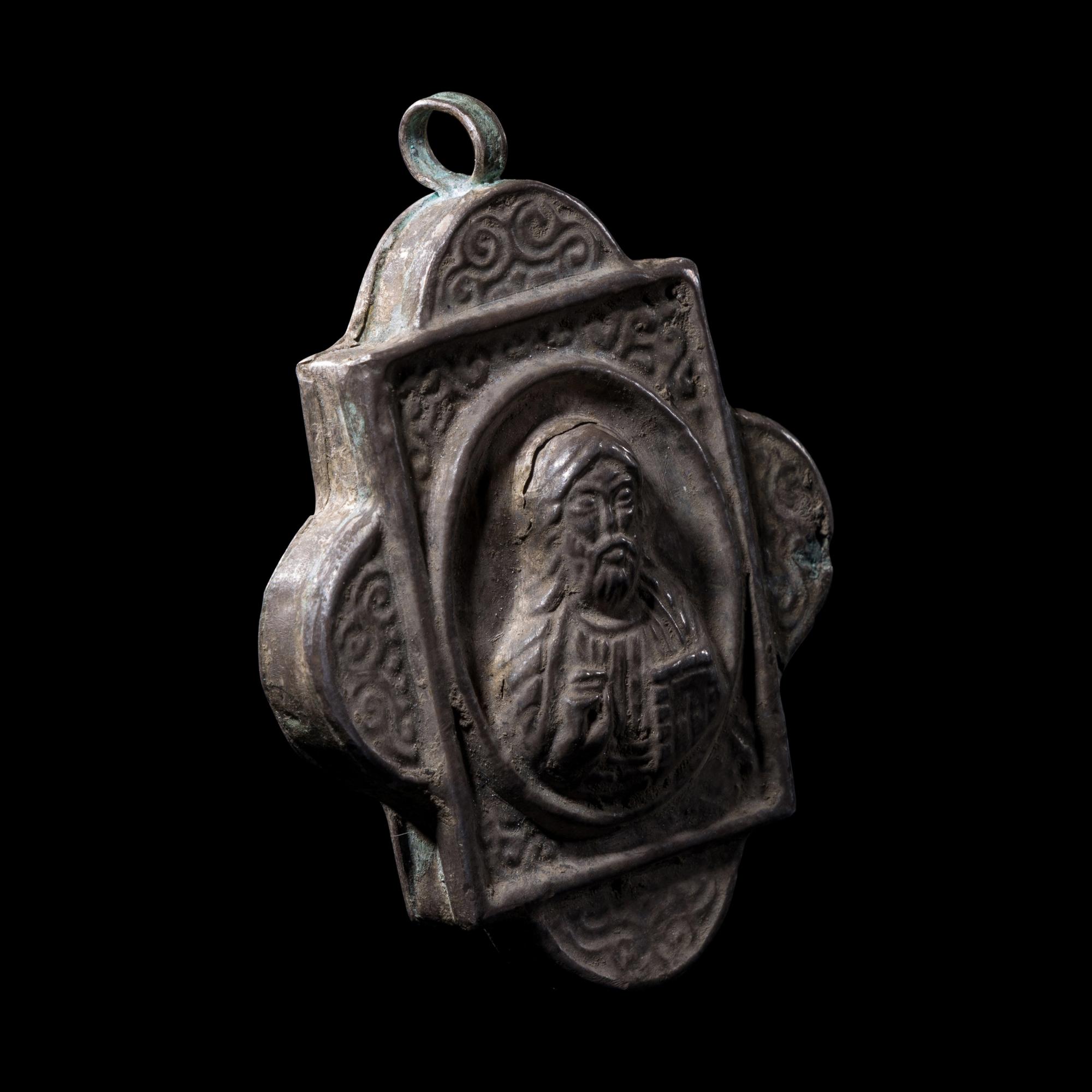 A Byzantine Silver Pendant