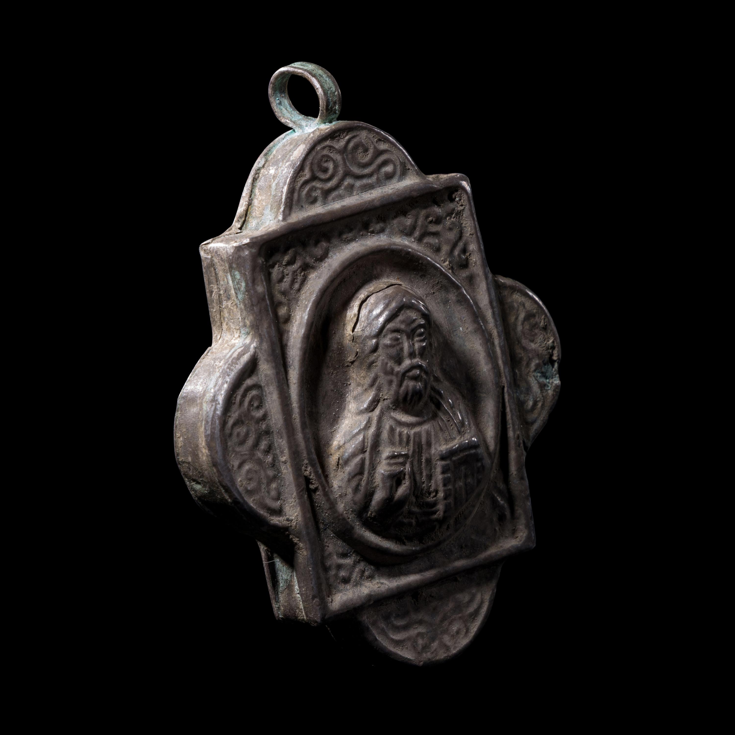 A Byzantine Silver Pendant