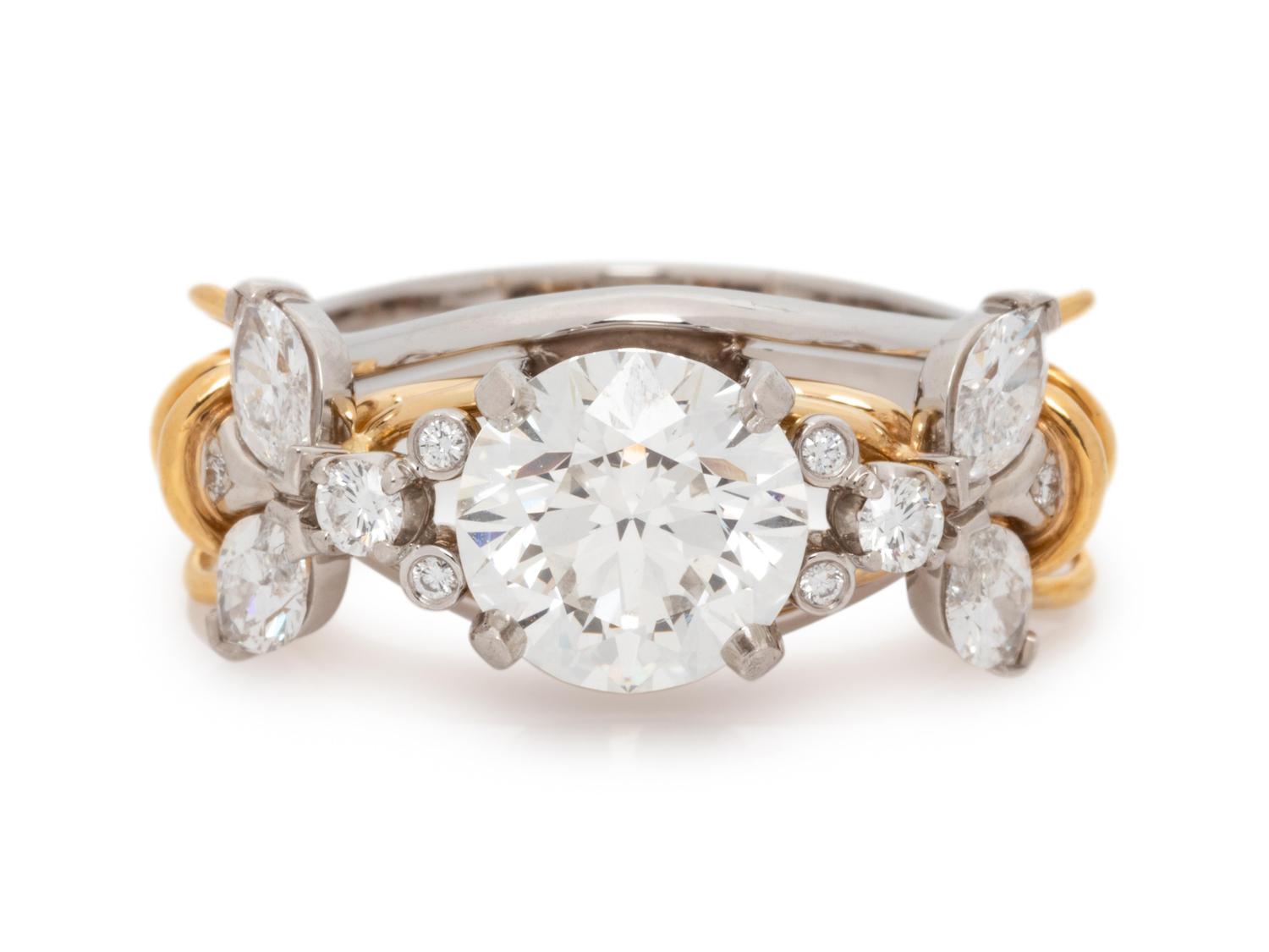 Tiffany & Co., Schlumberger Studios, Diamond 'Two Bees' Ring