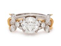 Tiffany & Co., Schlumberger Studios, Diamond 'Two Bees' Ring