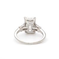 EMERALD CUT DIAMOND RING