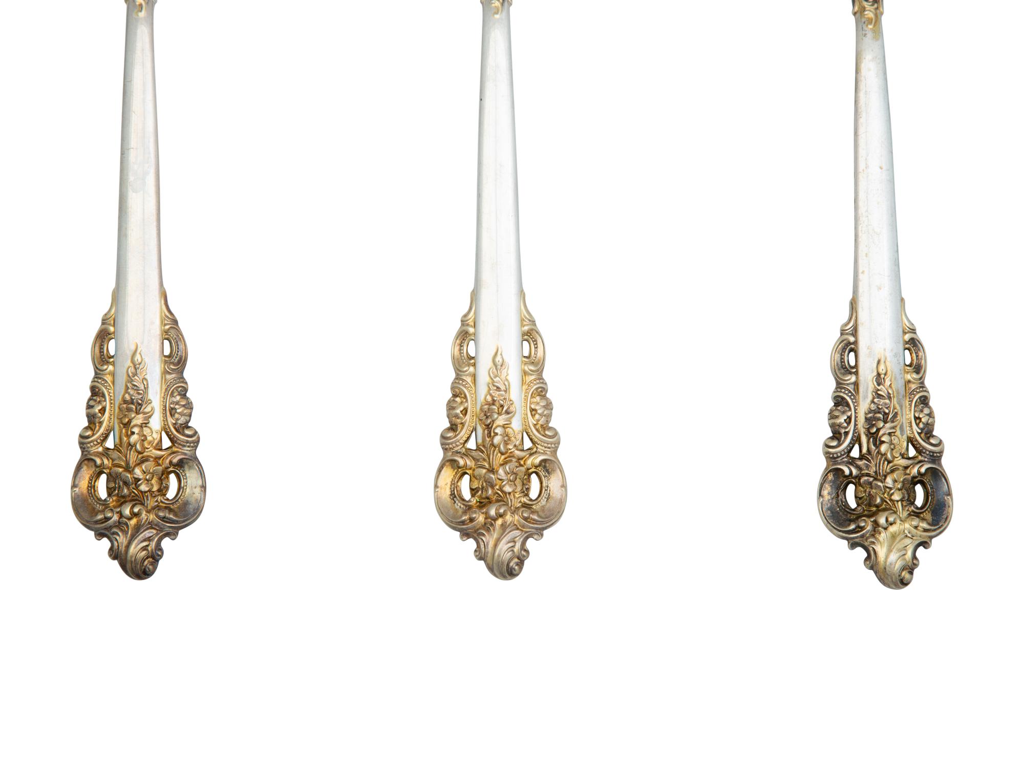 An American Silver Flatware Service — Wallace and Co., Wallingford, CT, 20th Century