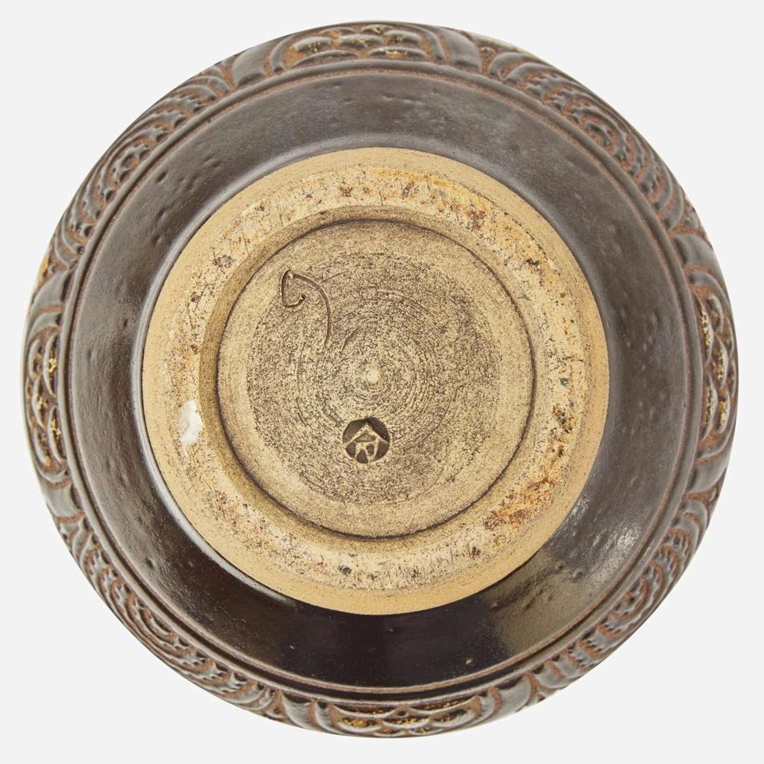 Emile Lenoble (French, 1875-1939) Vase with Incised Decoration, France, circa 1930