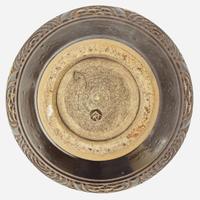 Emile Lenoble (French, 1875-1939) Vase with Incised Decoration, France, circa 1930