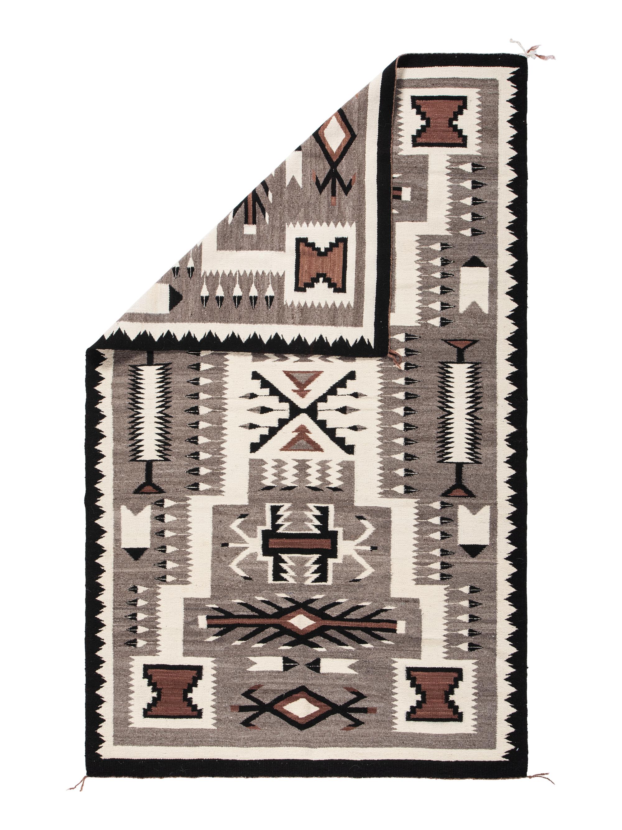 Navajo Storm Pattern Weaving / Rug