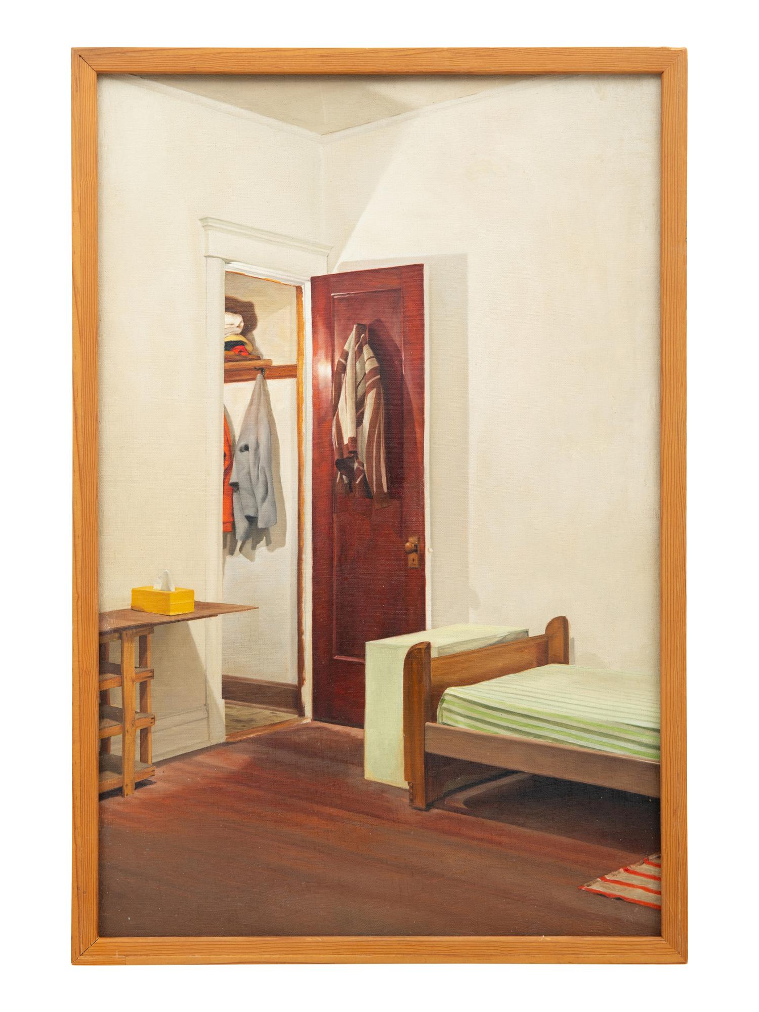 Closet with a Red Door