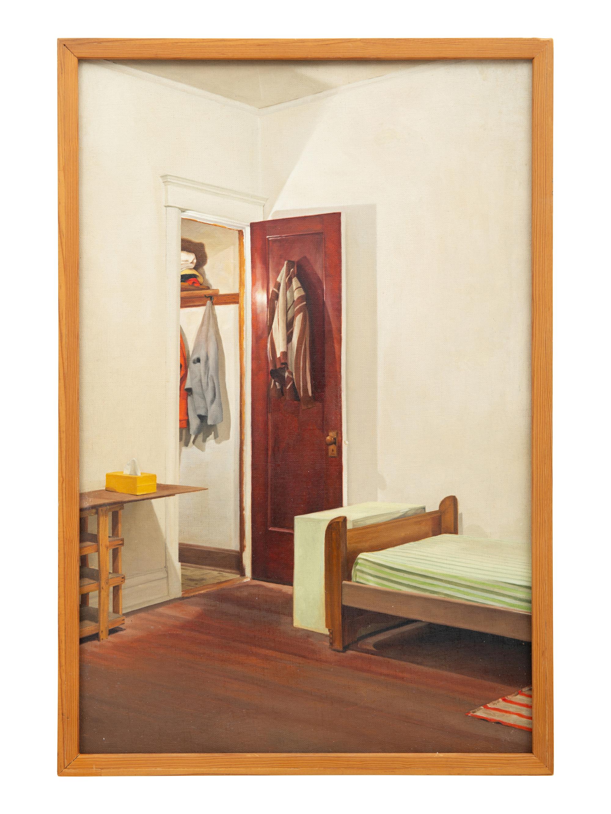 Closet with a Red Door