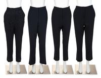 Four Designer Pants: Three Christian Dior, One Valentino, 2000-10s