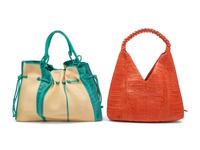 Two Nancy Gonzalez Crocodile Tote Bags