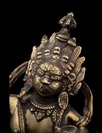 A Tibetan Gilt Copper Figure of a Tara